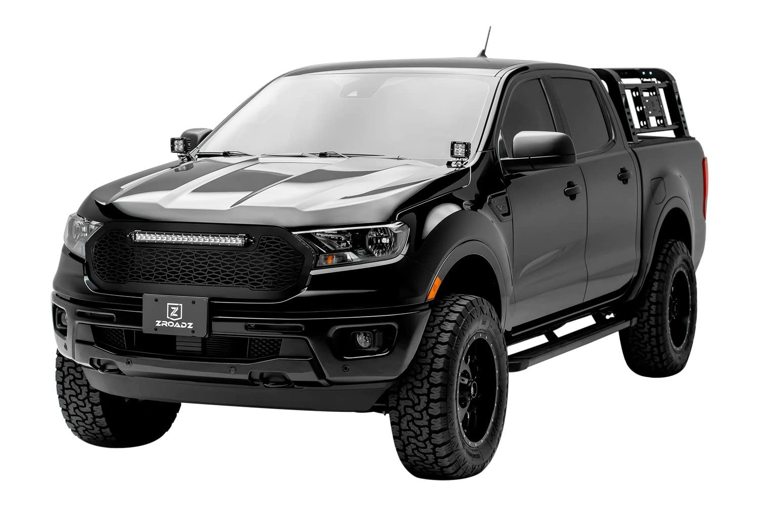 ZROADZ Grille 1 Pc Replacement 2019-2021 Ford Ranger with (1) 20" LED - PN #Z315821