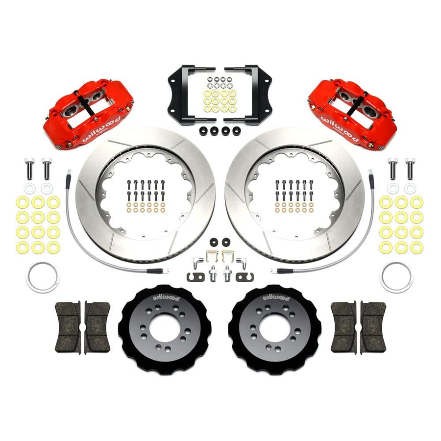 Red FNSL6R Front Hat Kit,14.00"