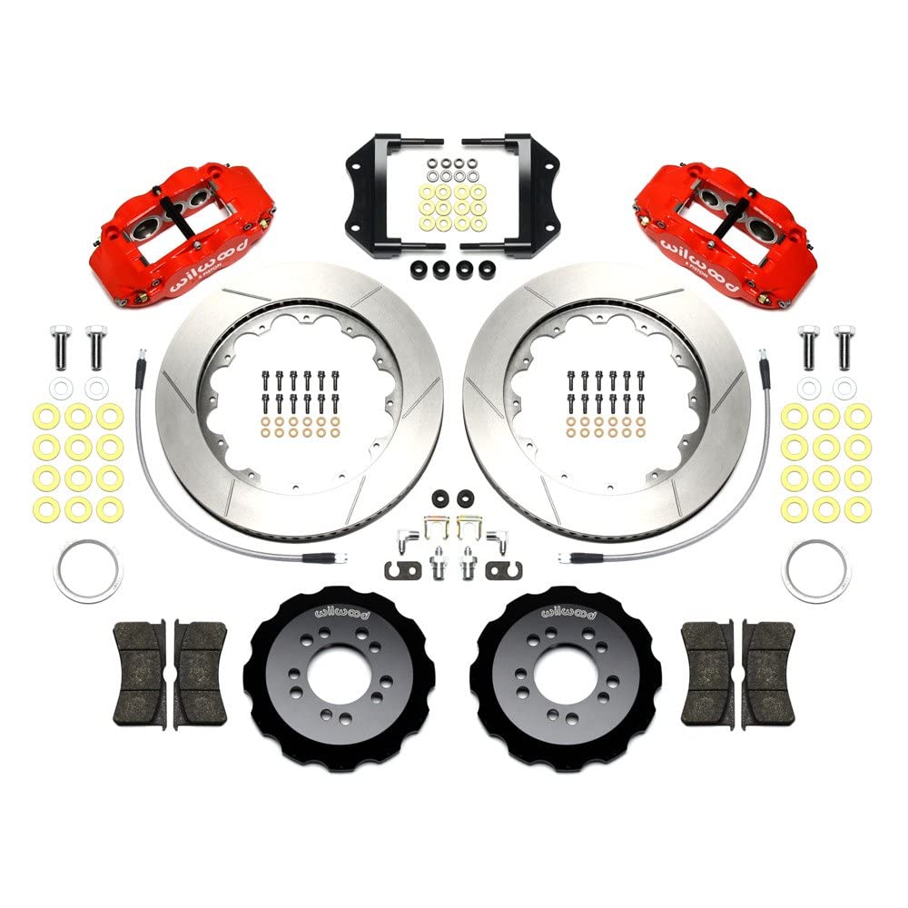Red FNSL6R Front Hat Kit,14.00"