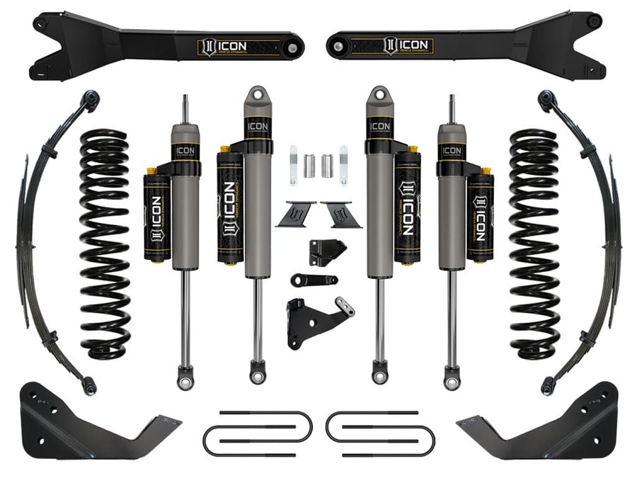 ICON 7" Lift, Suspension System Stage 5, w/Radius Arm, Compatible with 2005-2007 Ford F250/F350, K67104R