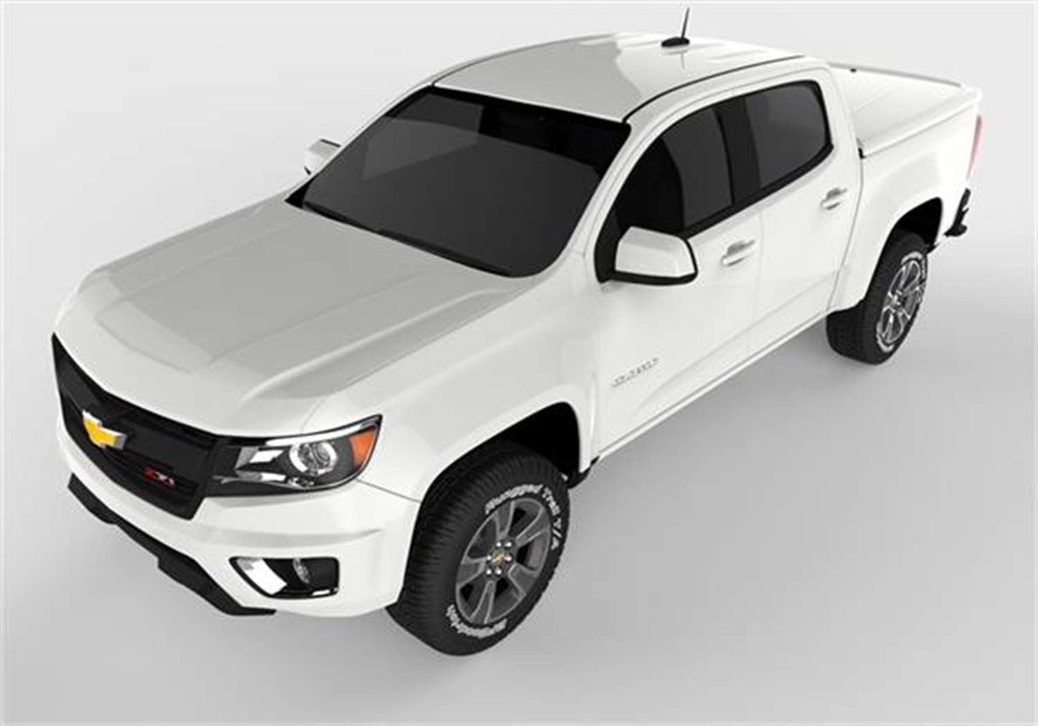 UnderCover RealTruck Lux One-Piece Truck Bed Tonneau Cover | UC1156L-GAZ | Fits 2015 - 2022 Chevy/GMC Colorado/Canyon GAZ(WA824) - Summit White 5' 3" Bed (62.7")