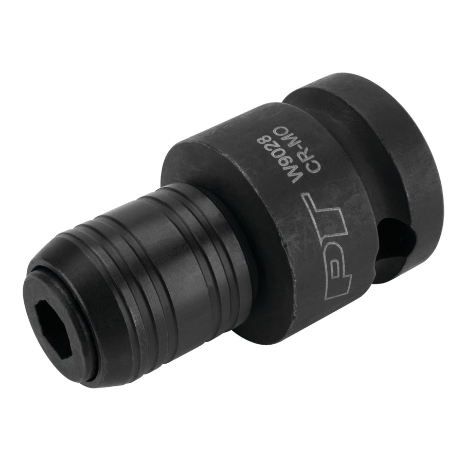 Hex Impact Adapter Performance Tool W9028 1/2 X 1/4 IN, Converts Impact Wrench to Power Screwdriver for Tight Spaces and Precision Work