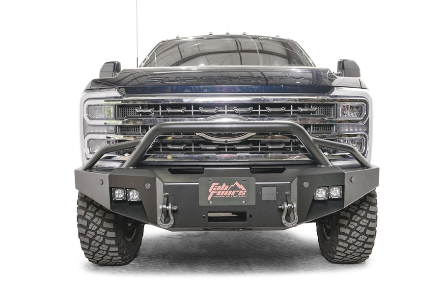 2023 Ford Super Duty Fab Fours Winch Bumper W