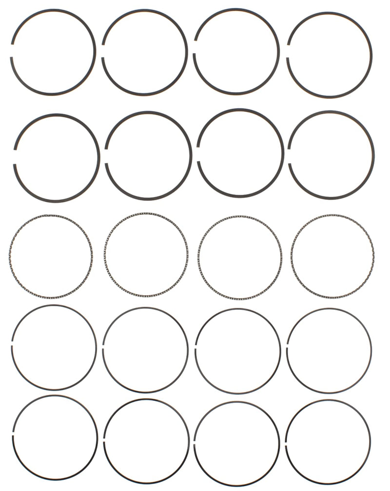 RING SET MAHLE 51554CP, PLAIN