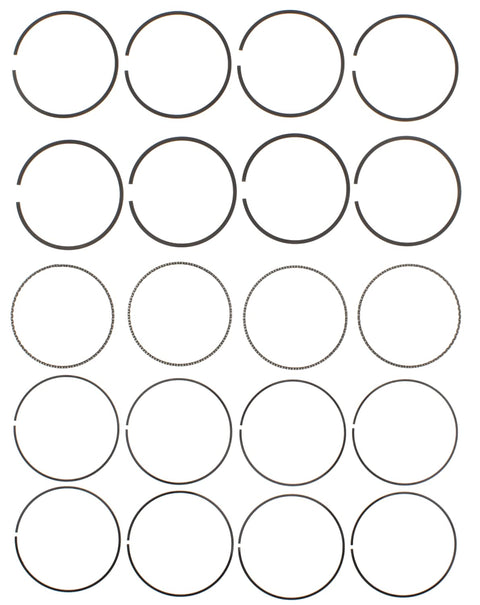 RING SET MAHLE 51554CP, PLAIN