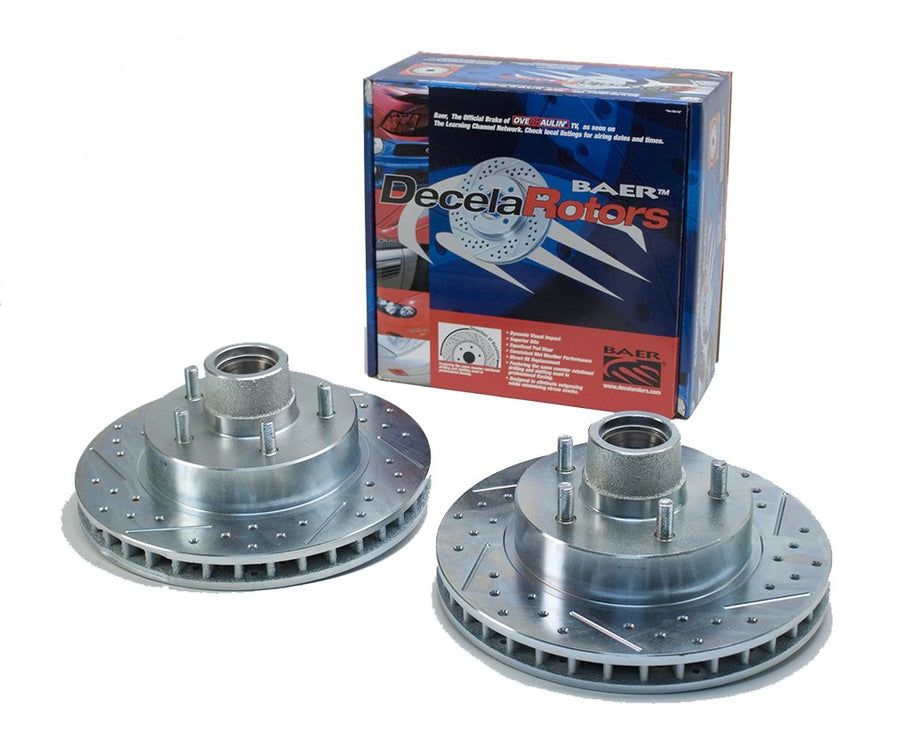 BAER BRAKES Brake Rotor 05516-020-BKCZ (11.86" Front 1.285 Thick 69-96 Various GM Applications BAER Sport), 1 Pack
