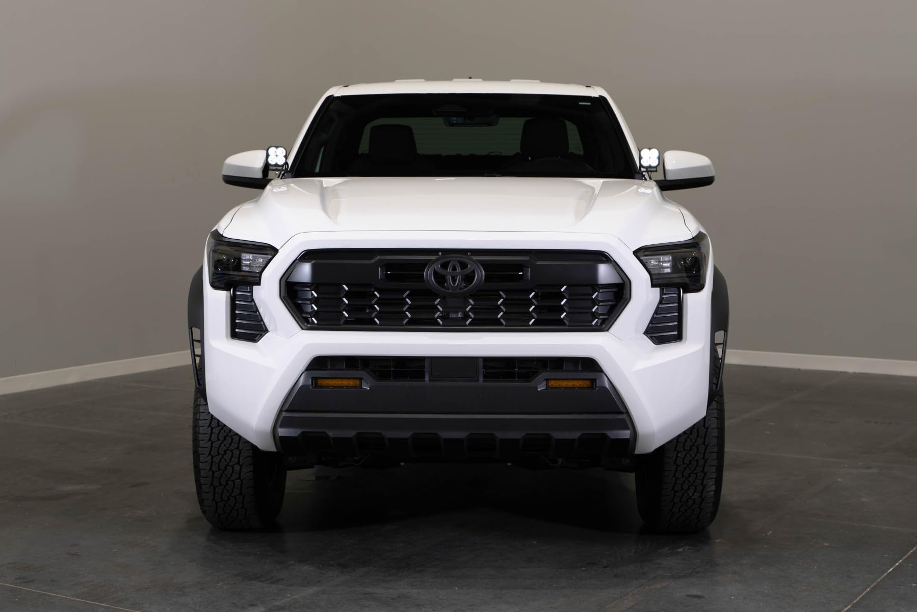 Diode Dynamics Backlit Stage Series Ditch Light Kit compatible with Toyota Tacoma 2024-2026, SS3 Pro White Combo