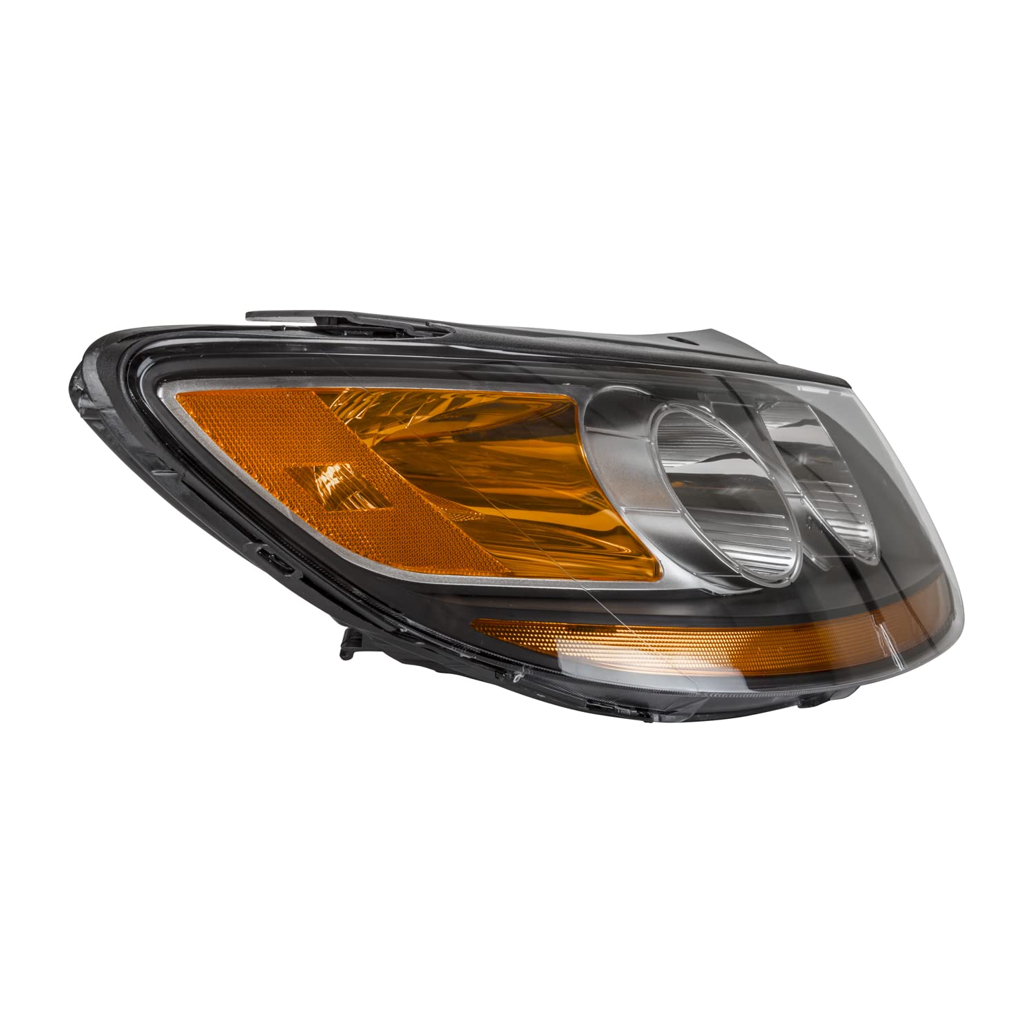 Right TYC Headlight Assembly Compatible with 2010-2011 Hyundai Santa Fe