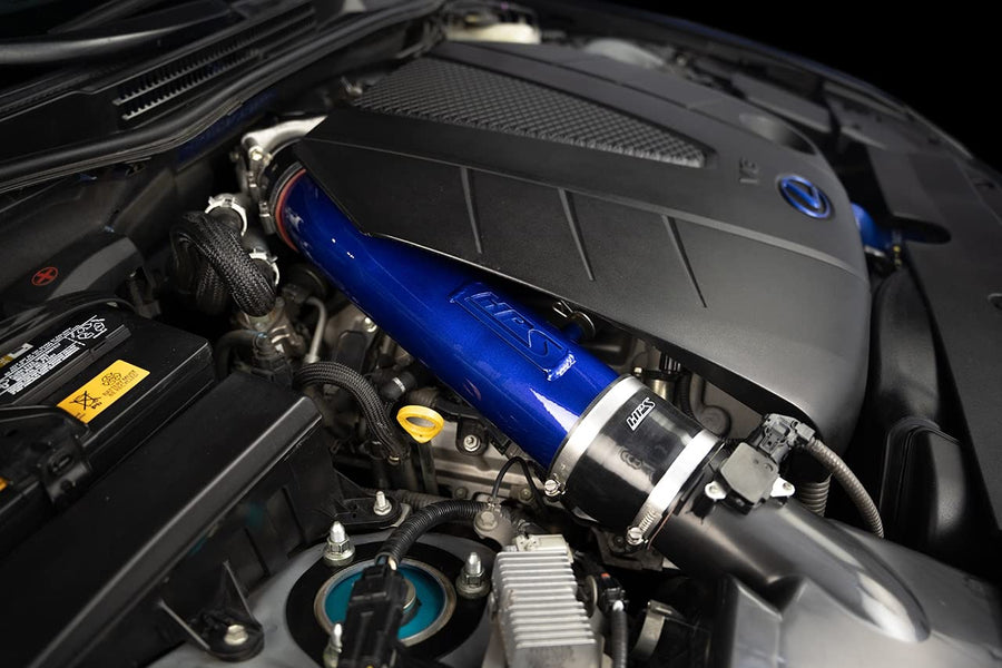 HPS Blue Performance Air Intake System Kit with Filter Compatible for 2006-2013 Lexus IS350 3.5L IS250 2.5L 2010-2015 IS350C 3.5L IS250C 2.5L V6, 827-710BL