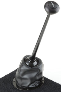 X70-CLB Lokar Classic Round Black Stainless Shifter Boot & Ring