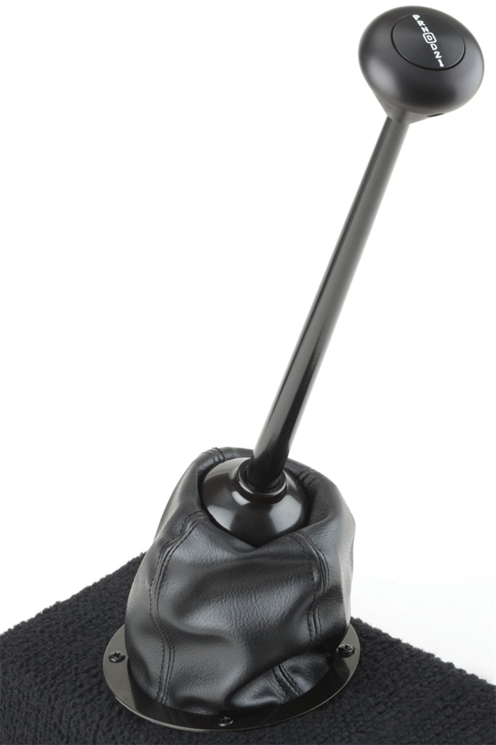X70-CLB Lokar Classic Round Black Stainless Shifter Boot & Ring