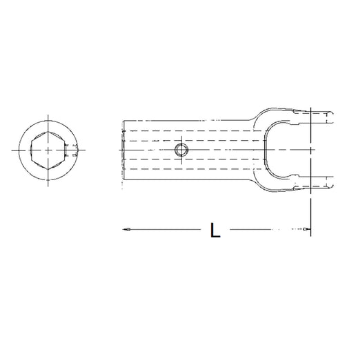 12-1173 Neapco Power Take Off End Yoke
