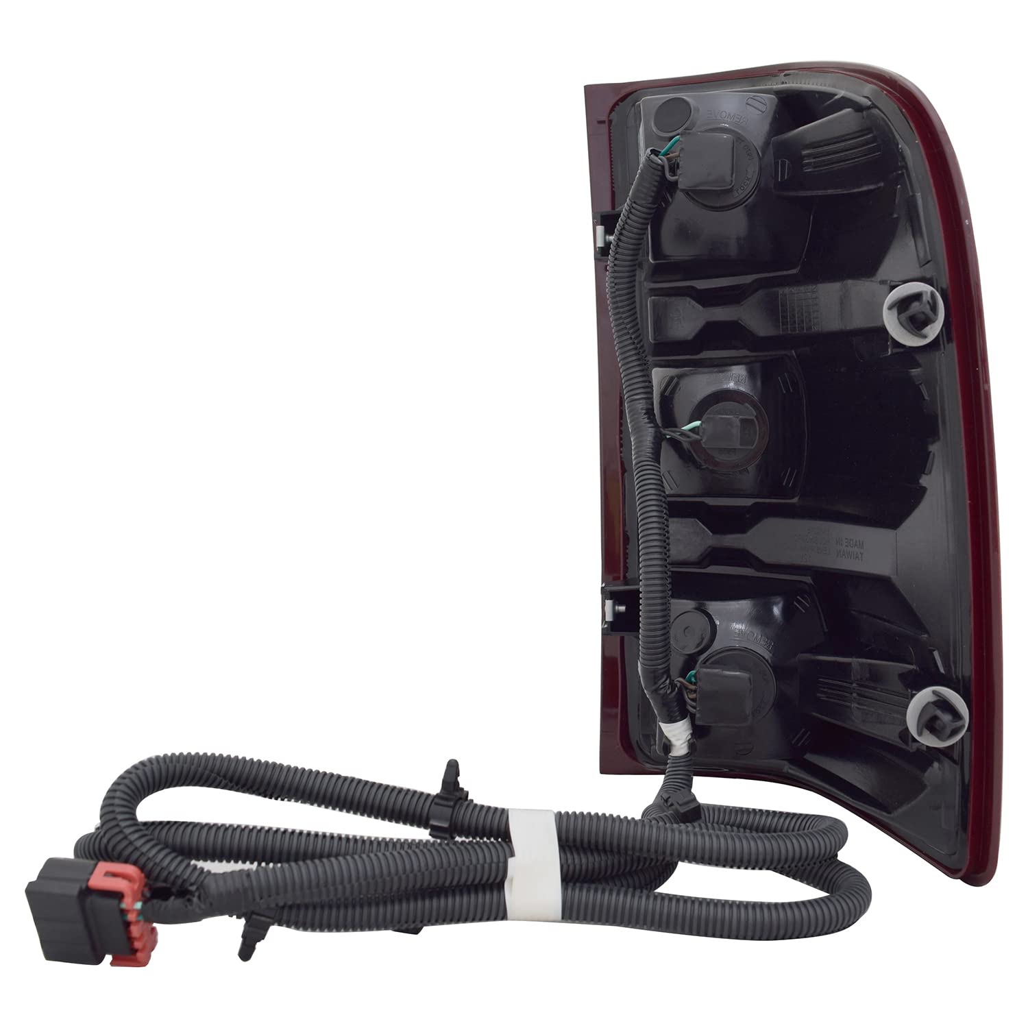 Left TYC Tail Light Assembly Compatible with 2010-2012 Chevrolet Silverado