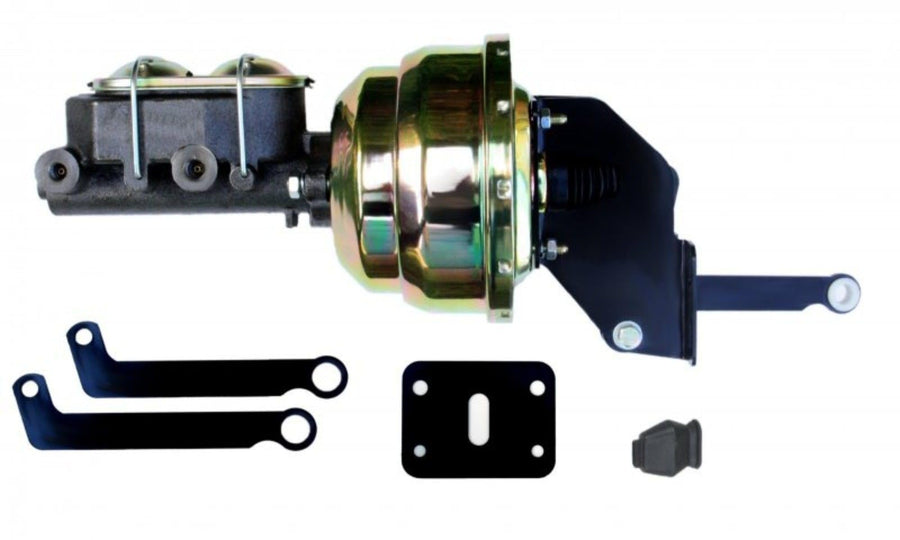8 Inch LEED BRAKES Dual Power Booster, 1-1/8 Inch Bore Master