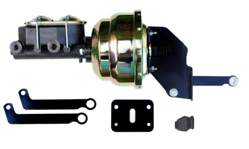 8 Inch LEED BRAKES Dual Power Booster, 1-1/8 Inch Bore Master