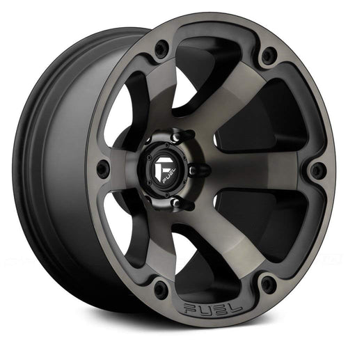 D564 Fuel Beast Machined Black DDT 20x12 6x5.5-44mm (D56420208347)