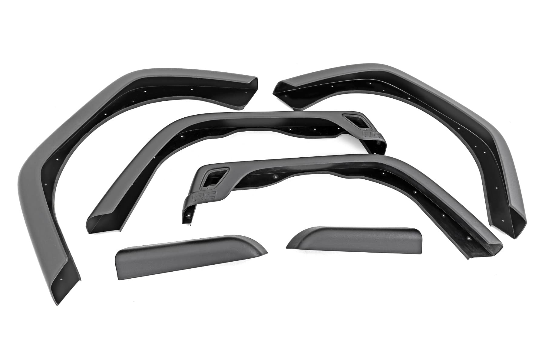 5.5" Wide Fender Flares Rough Country for Jeep Wrangler TJ (1997-2006), Wrangler Unlimited (2004-2006) - Set of 4