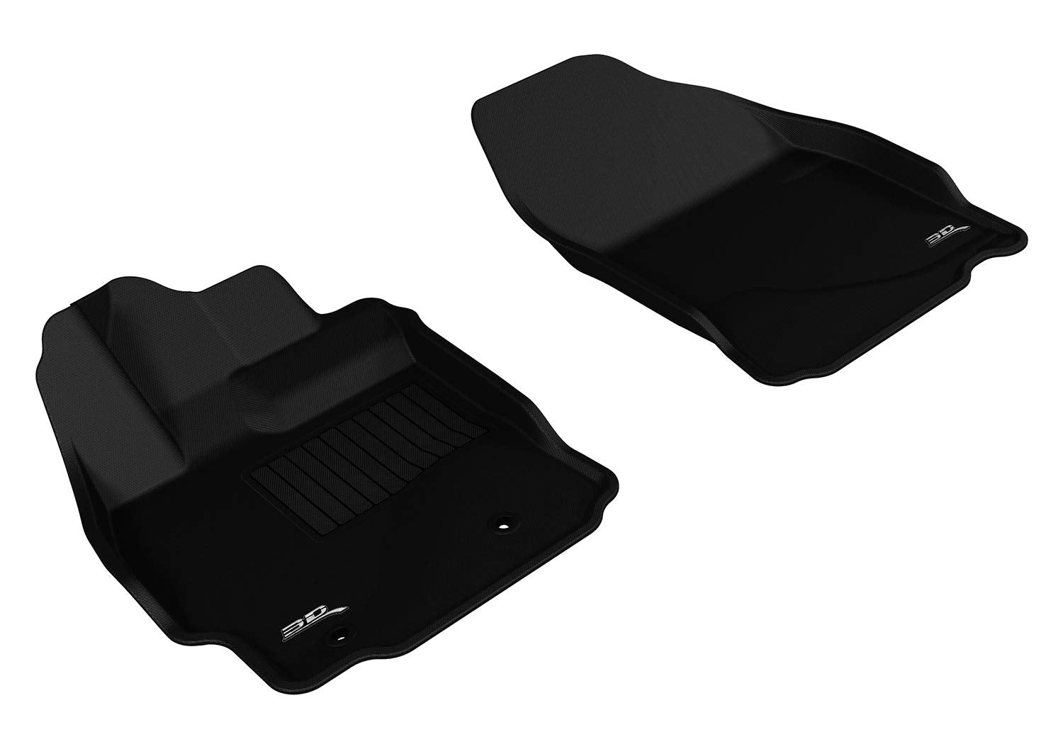 Kagu 3D MAXpider Custom Fit Floor Mat (Black) Compatible with Scion TC 2014-2016 - Front Row R1