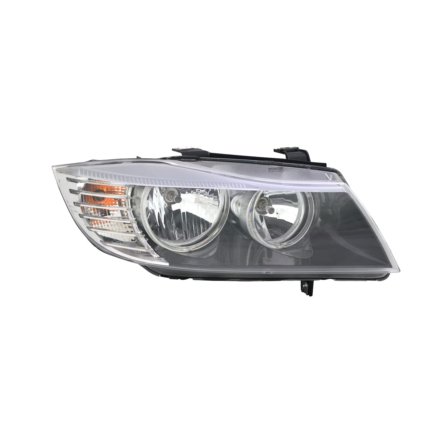 Right TYC Headlight Assembly Compatible with 2009-2011 BMW 3 Series