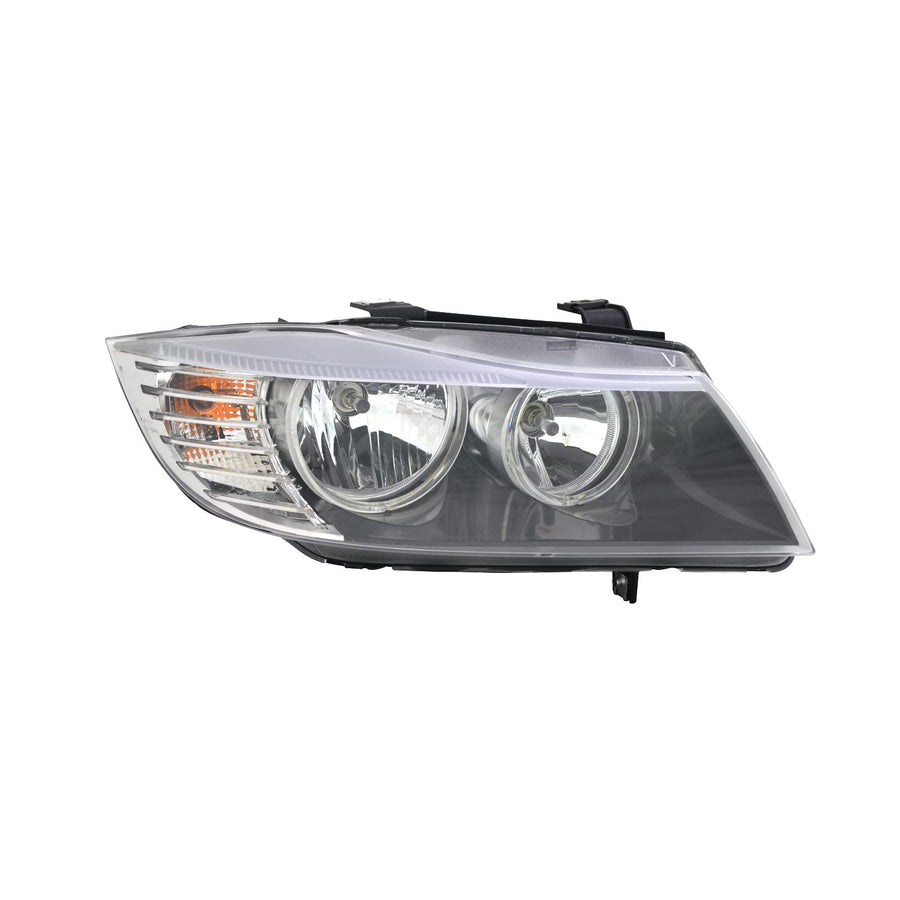 Right TYC Headlight Assembly Compatible with 2009-2011 BMW 3 Series