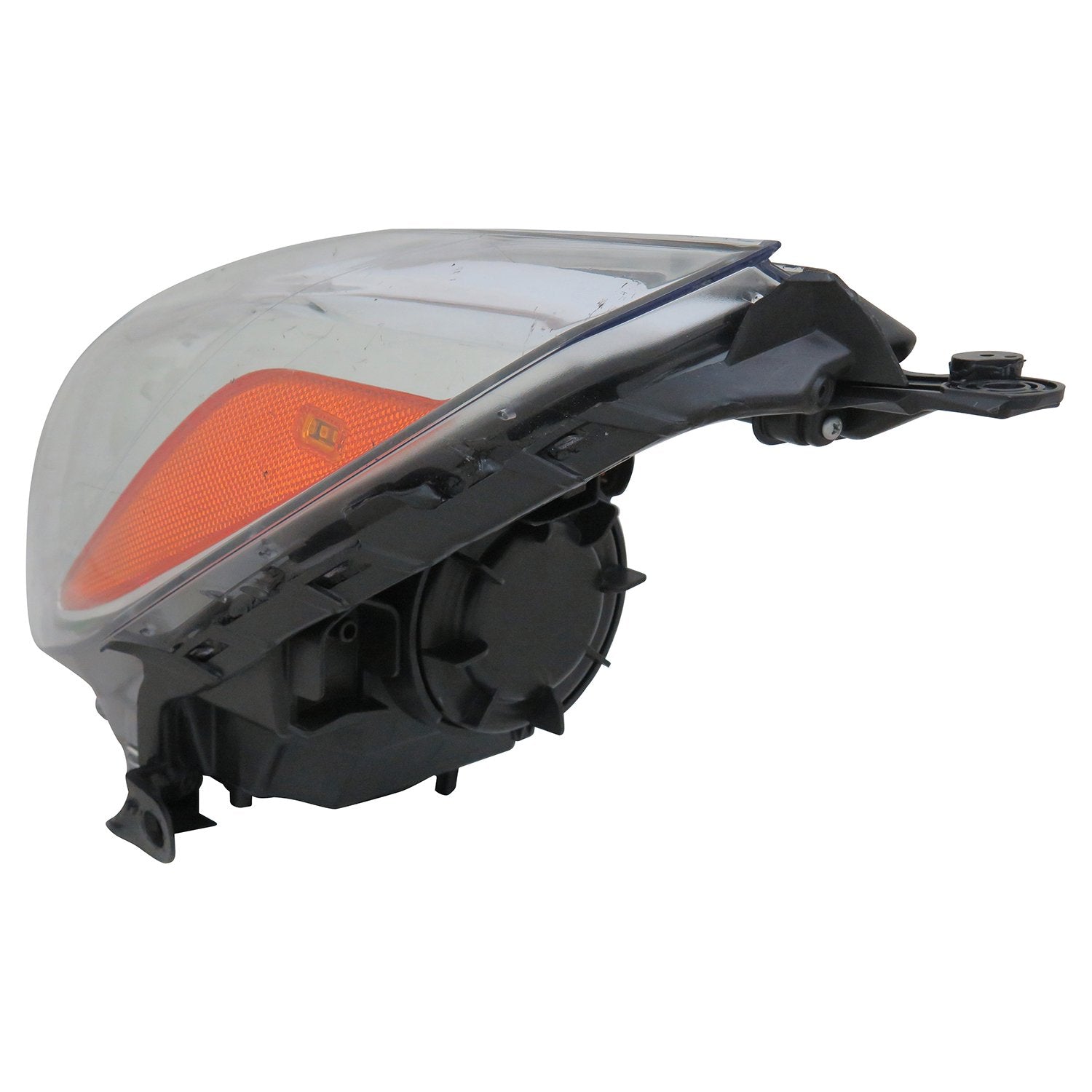 Left TYC Headlight Assembly Compatible with 2014-2017 Hyundai Accent
