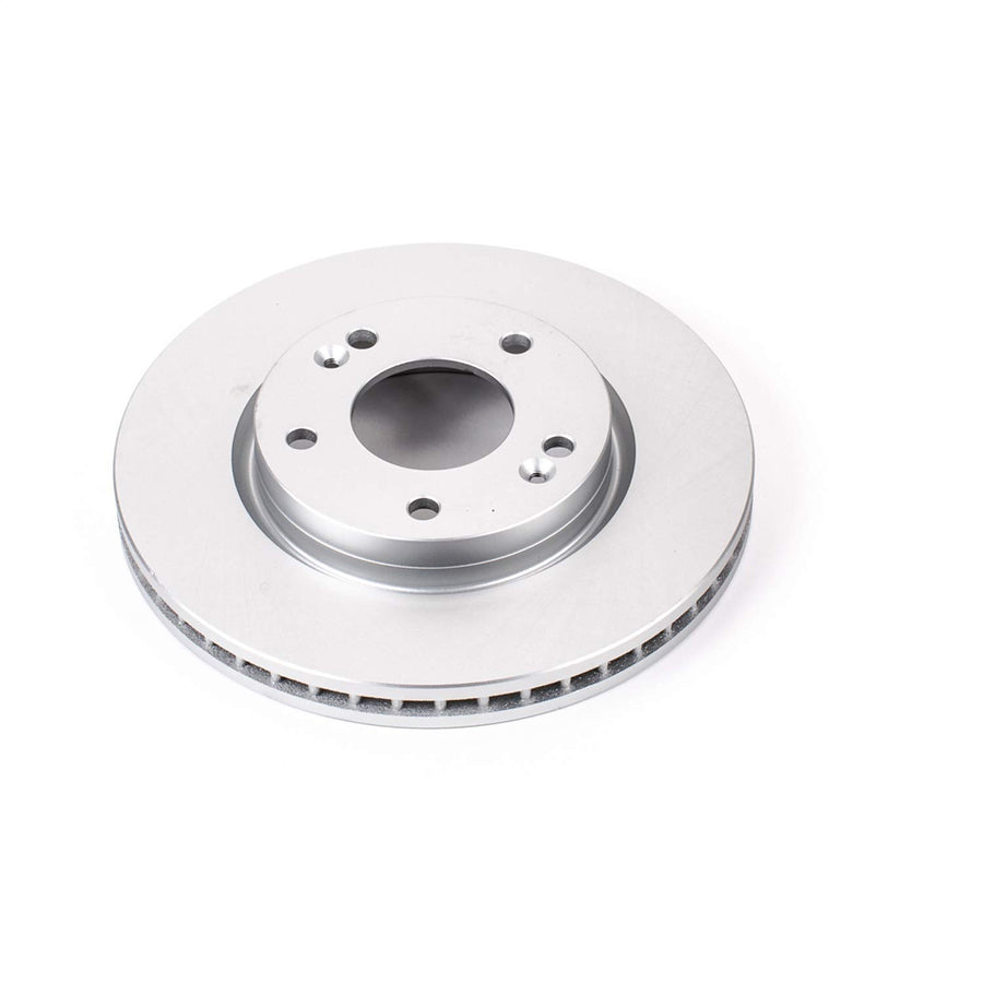 Power Stop Front JBR949EVC Evolution Geomet Coated Brake Rotor For Hyundai Santa Fe 2001-2005 [Model Specific]