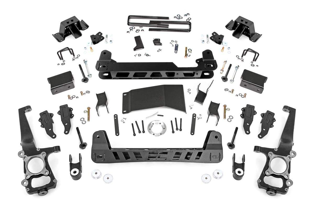 4WD Rough Country 4.5" Suspension Lift Kit for 2017-2018 Ford Raptor - 51930