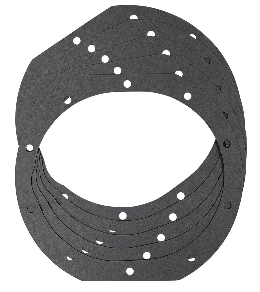 Rear End Cover Gaskets Moroso 93185, Ford 9 Inch, Pack of 5