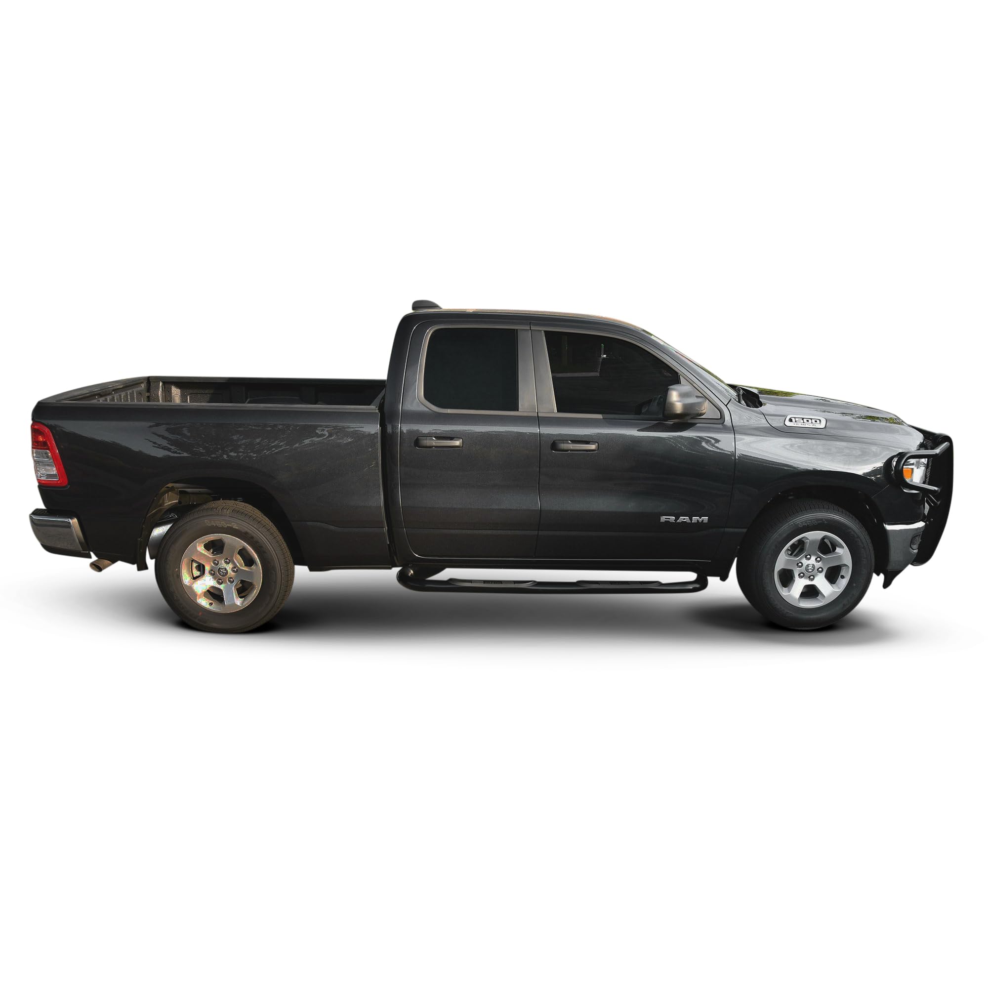 Westin E-Series 23-4085 3 Nerf Step Bars fits 2019-2023 Ram 1500 Crew Cab (Excl. Ram 1500 Classic) Black 1 Pair