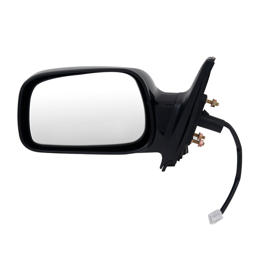Mirror Driver Side for Toyota Corolla LE, S Model, Black, Foldaway, Power