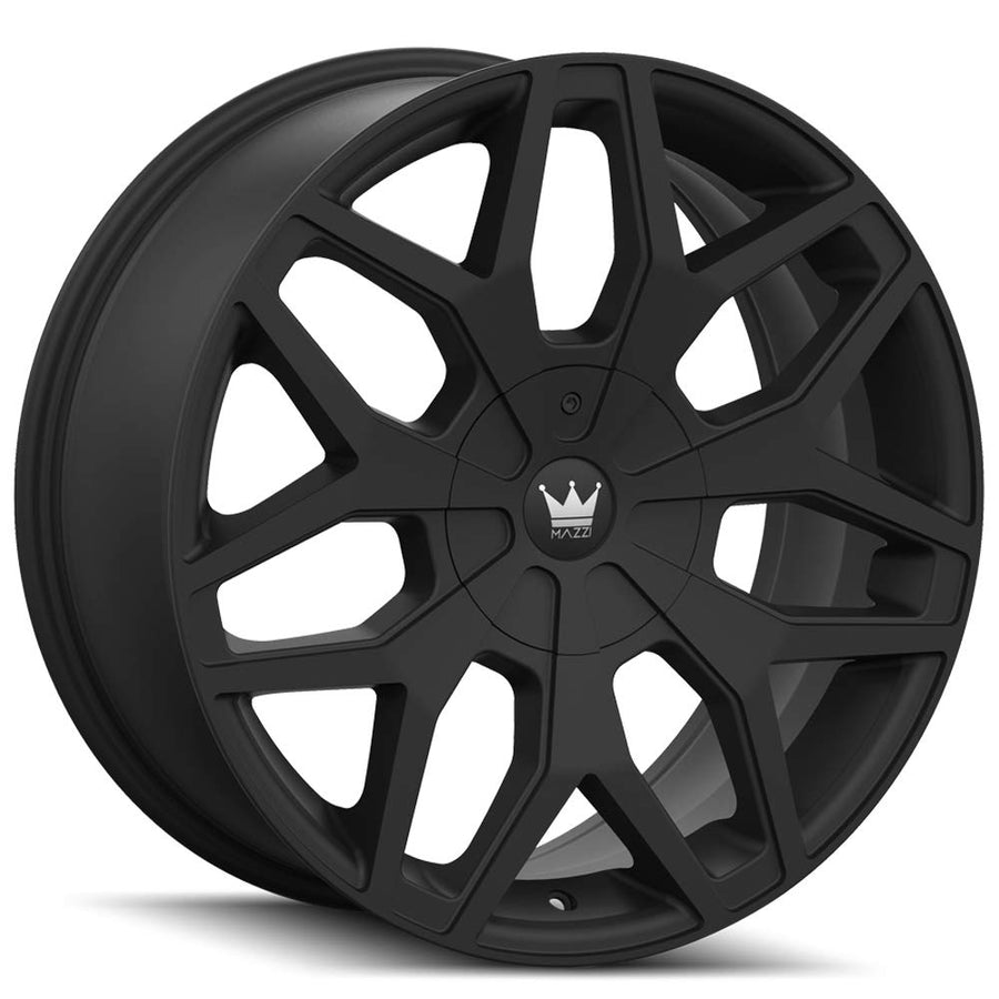 20x8.5 PROFILE, Bolt Pattern: 5x110/115, Offset: 35, MATTE BLACK, set of 1