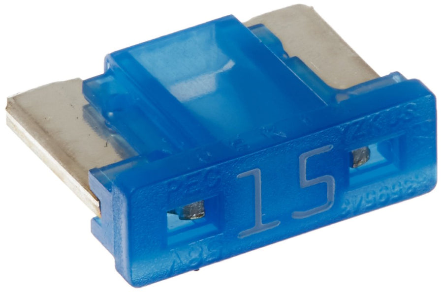 Bussmann 15 Amp Low Profile BP/ATM-15LP-RP ATM Blade Fuse, 5 Pack