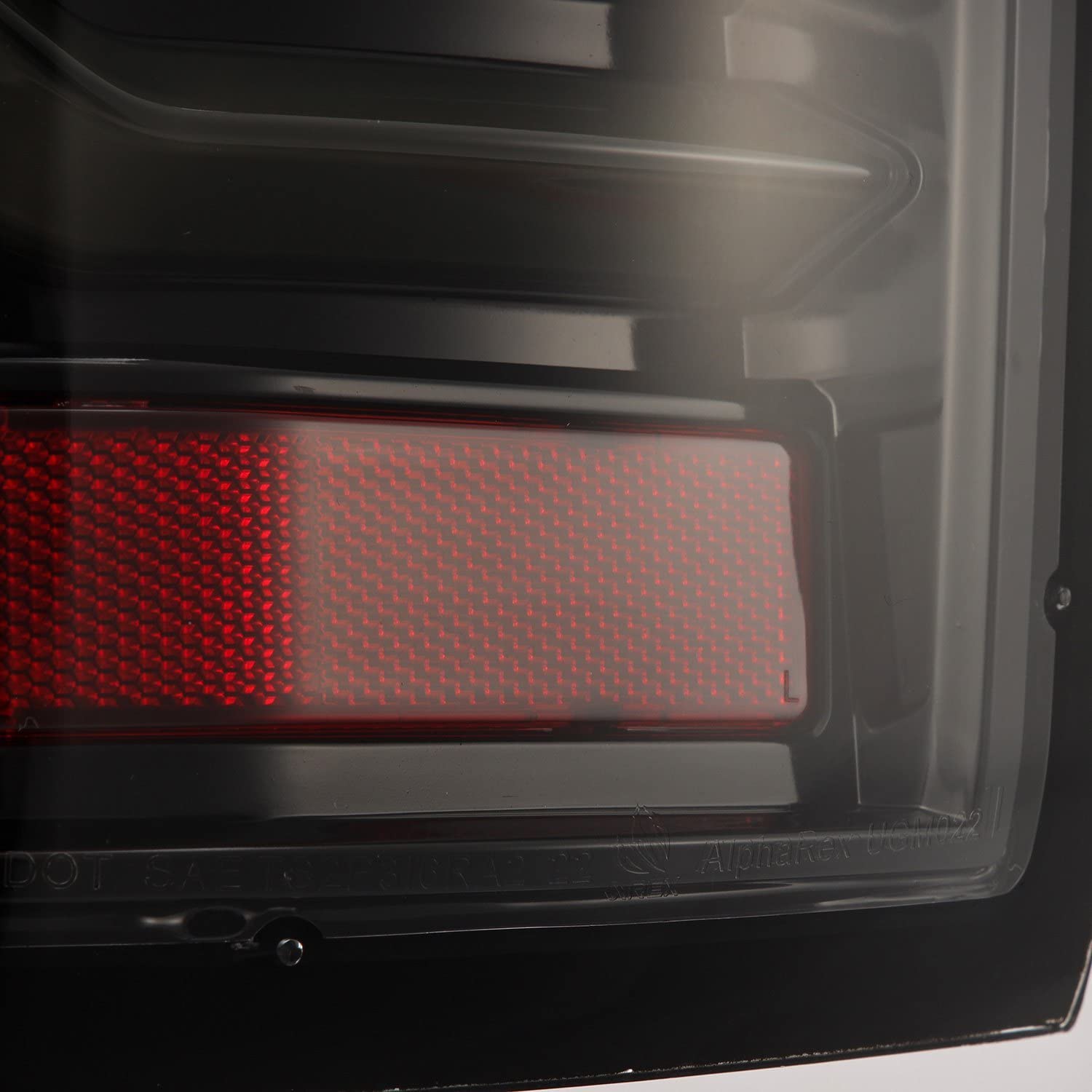 630030 Alpharex LED Taillights Alpha-Black