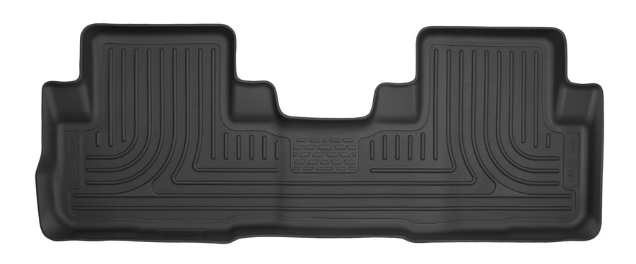 Weatherbeater Husky Liners Floor Mats | Fits 2015-2016 Honda CR-V | 2nd Row, 1-pc Black - 11251