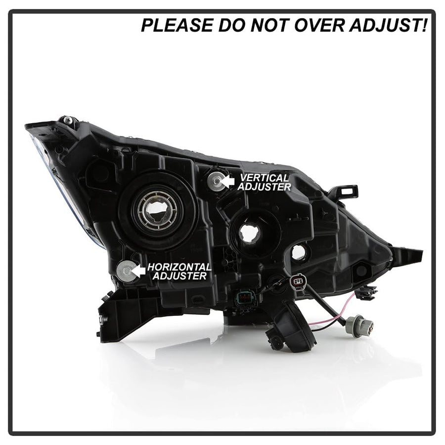 Nissan Rogue Sport Spyder (OE) 17-19 w/LED DRL Halogen Projector Headlights - Low Beam-H11(Included) ; High Beam-H9(Included) - OE Left