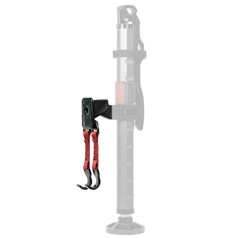Go Rhino El Gato Hydraulic Jack EG1 - Wheel Strap Hook | Mild Steel, Black | XG-RJ50030B