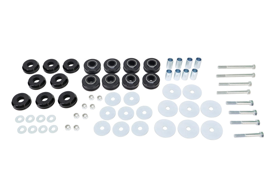 Whiteline Body Mount Bushing Assembly W93564 Compatible with Ford 66-74 Bronco, Ford 68-73 Bronco, Ford 68-69 Bronco, Ford 75-77 Bronco, Ford 75-77 Bronco, Ford 75 Bronco, Ford 75 Bronco
