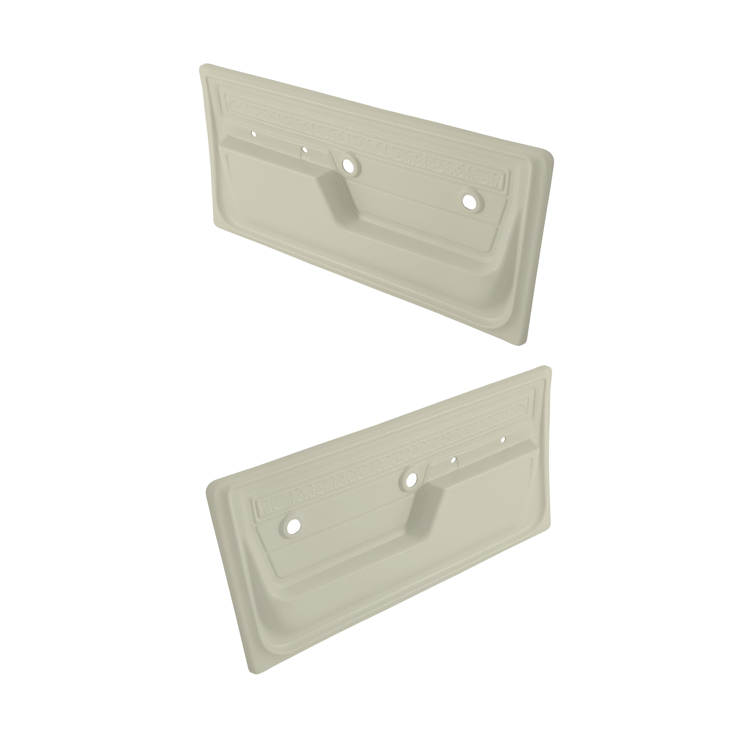 Replacement Brothers Trucks Door Panels FP17200WHITE - Deluxe - White - Pair