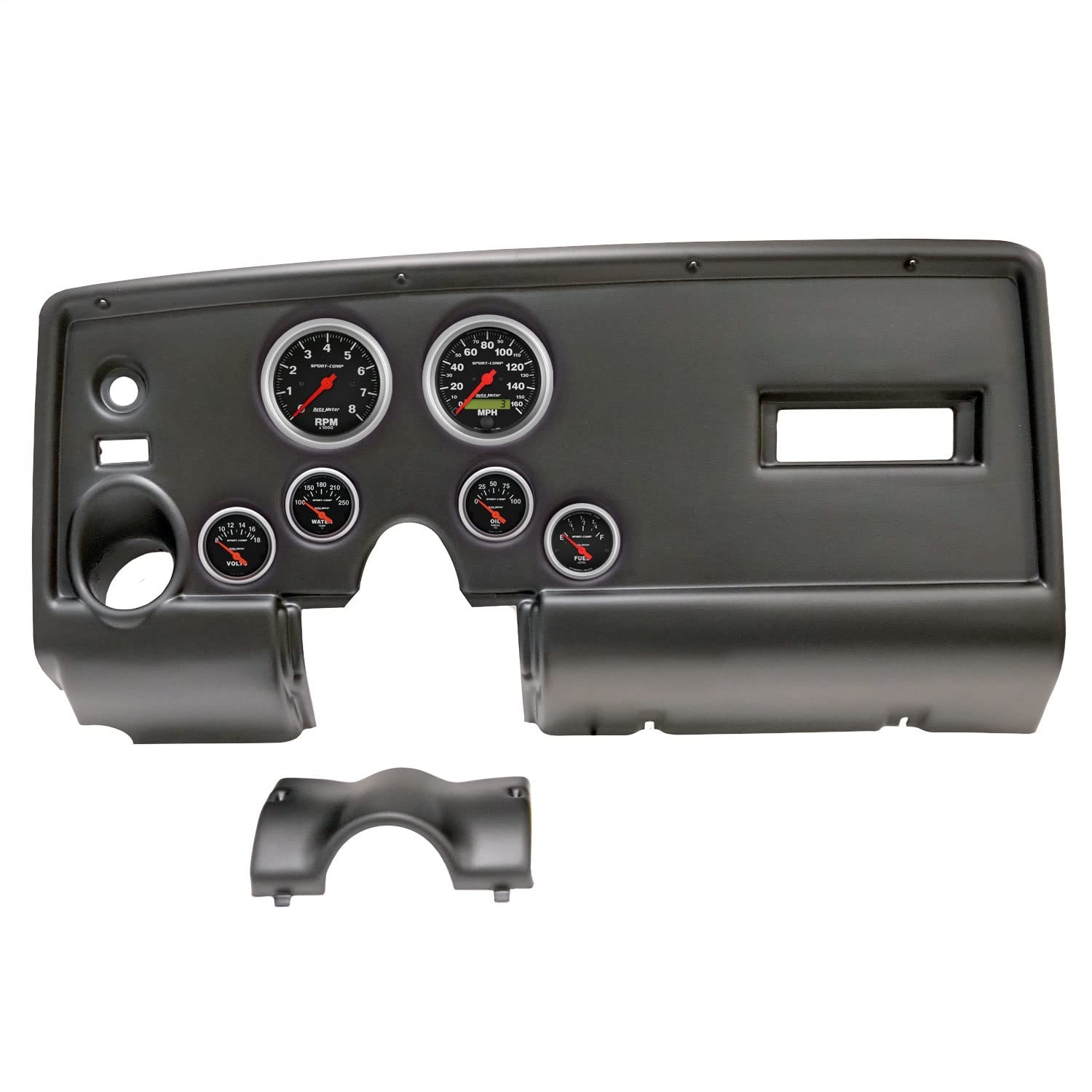 AutoMeter Dash Kit Direct Fit, (3 3/8" X2, 2 1/16" X4), Pontiac Firebird 69, Sport-Comp (2912-11)