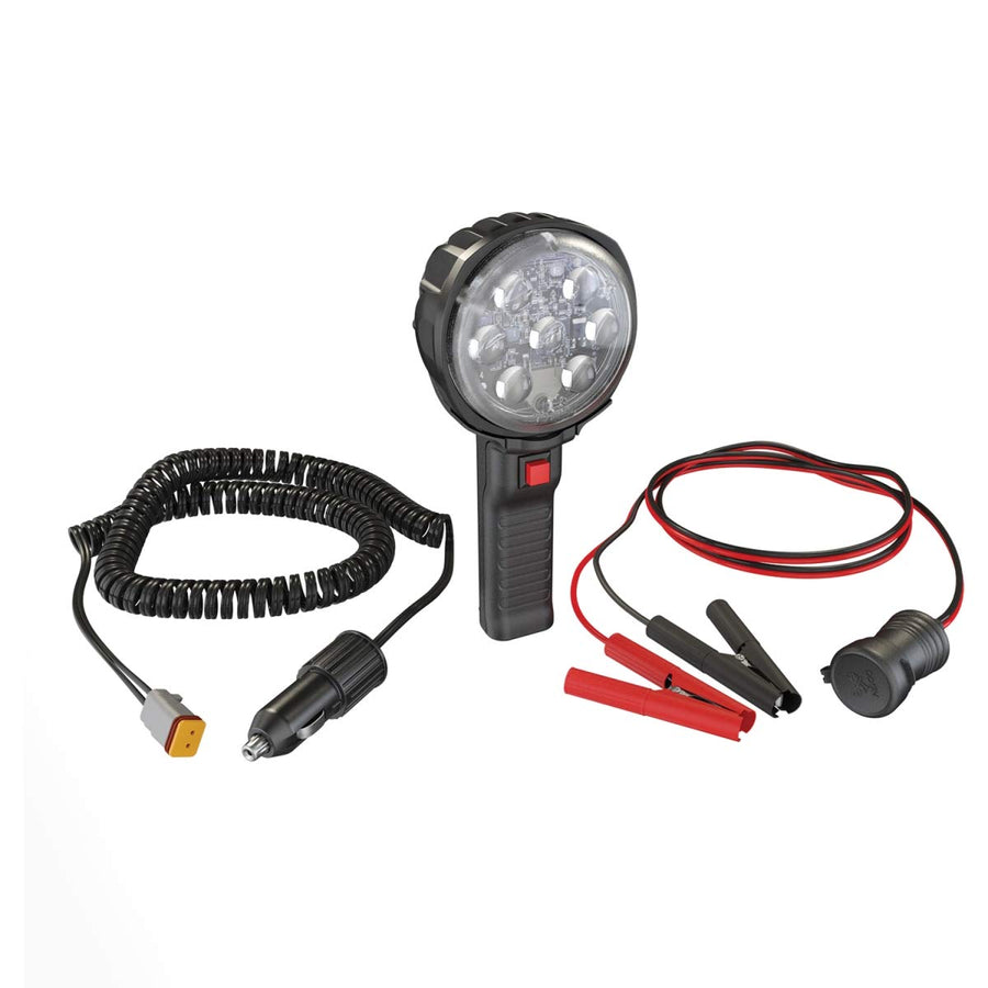 Black Hand Held Led Light J.W. SPEAKER 4416