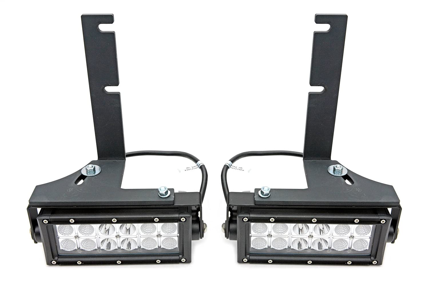 ZROADZ LED Mounting Bracket & Kit Under Rear Bumper - Compatible w/ 2016-2022 Toyota Tacoma - with (2) 6 Inch ZROADZ LED Lights (Included) with Wiring Harness - PN Z389401-KIT