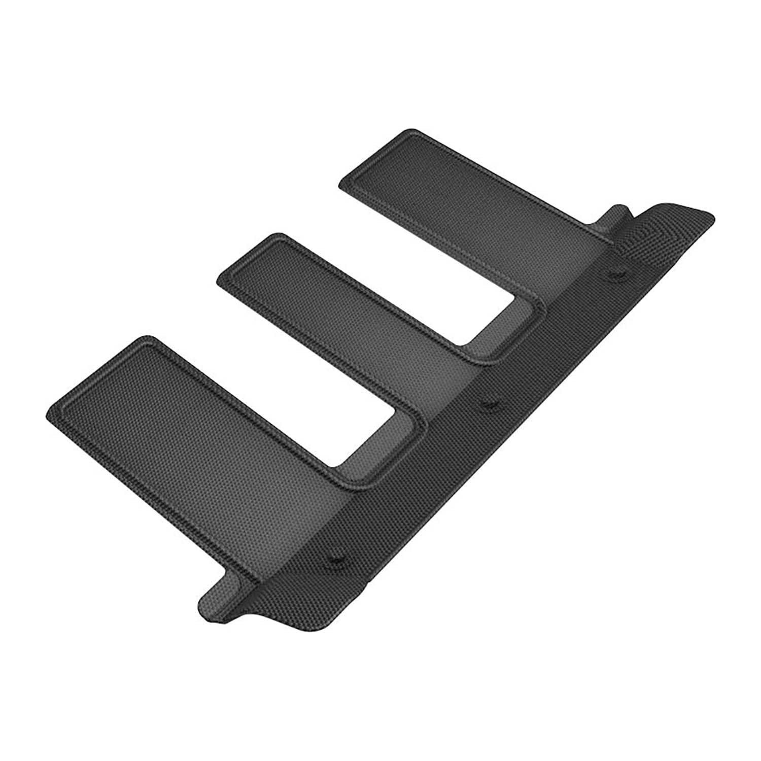 Kagu Floor Mat 3D MAXpider Custom Fit (Black) Compatible with RIVIAN R1S 2022-2026 - Third Row