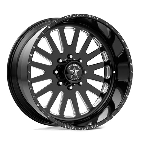 AWF20 American Force 22X12 8X180 G-BLK MACH -40MM - AFTJF20G24-2-20
