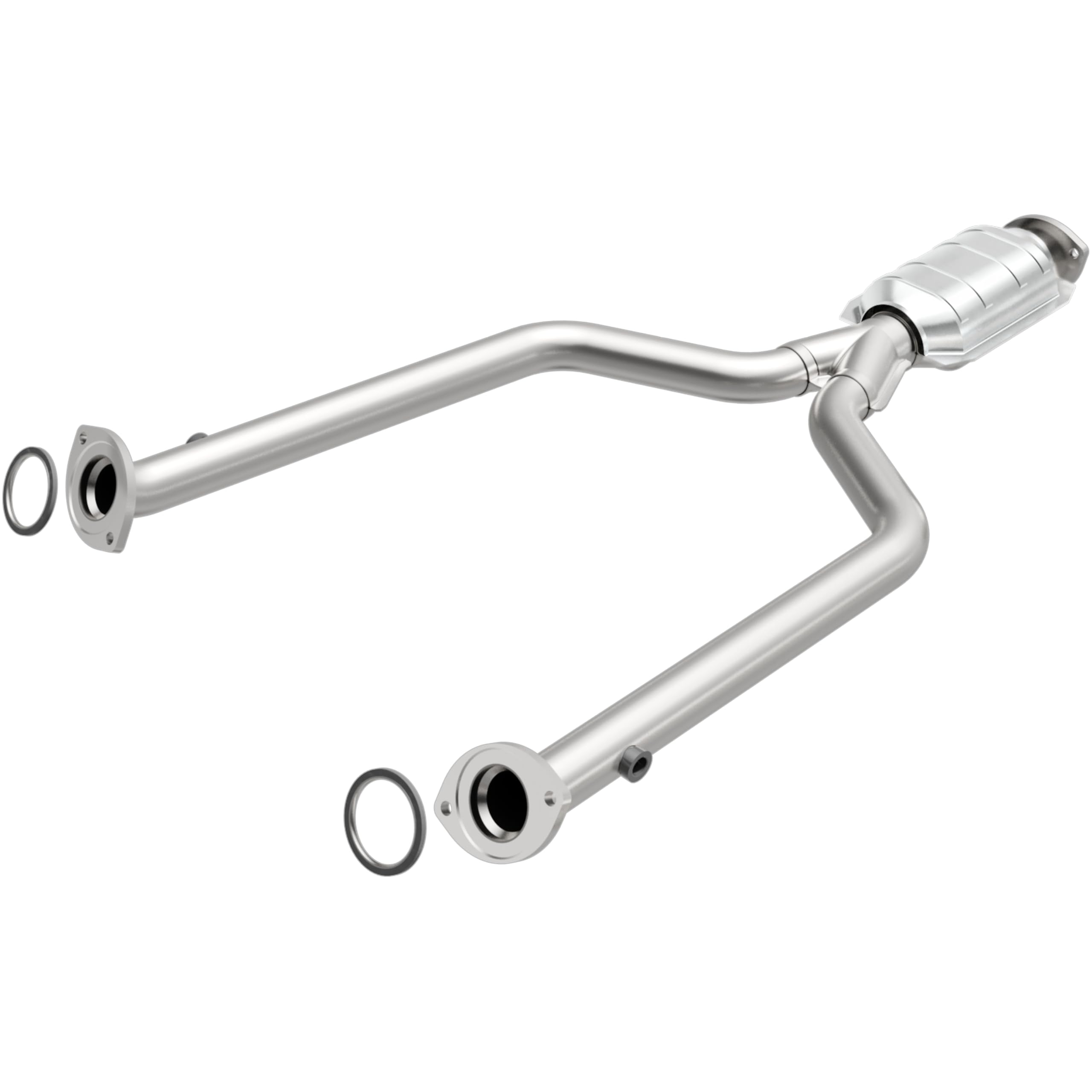 Large MagnaFlow Stainless Steel Direct Fit Catalytic Converter 24321