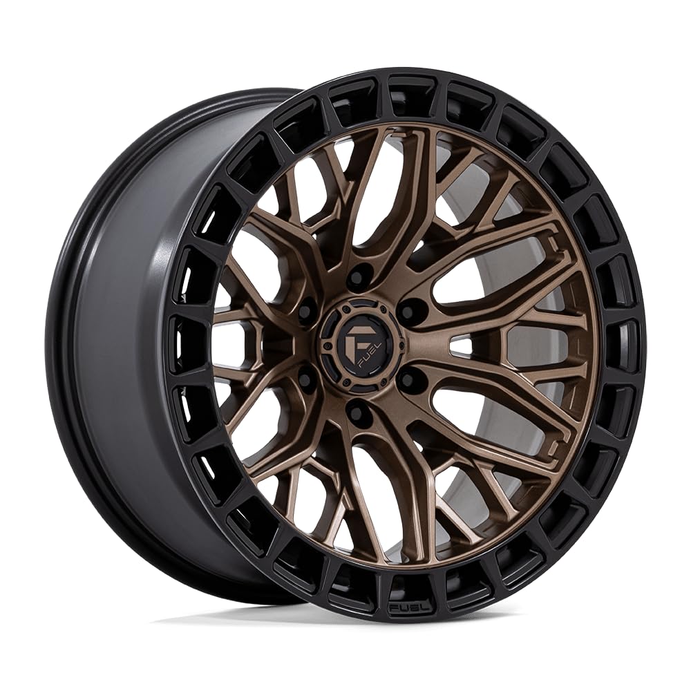 FUEL OFF-ROAD 20X9 FC869 SIGMA, 5X5.0, 5.04, 1mm MATTE BRONZE W/MATTE BLACK LIP - FC869ZB20905001