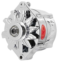Alt Powermaster GM 12SI Chrome 100A Smooth Look™ 1V Pulley 1 or 3 Wire