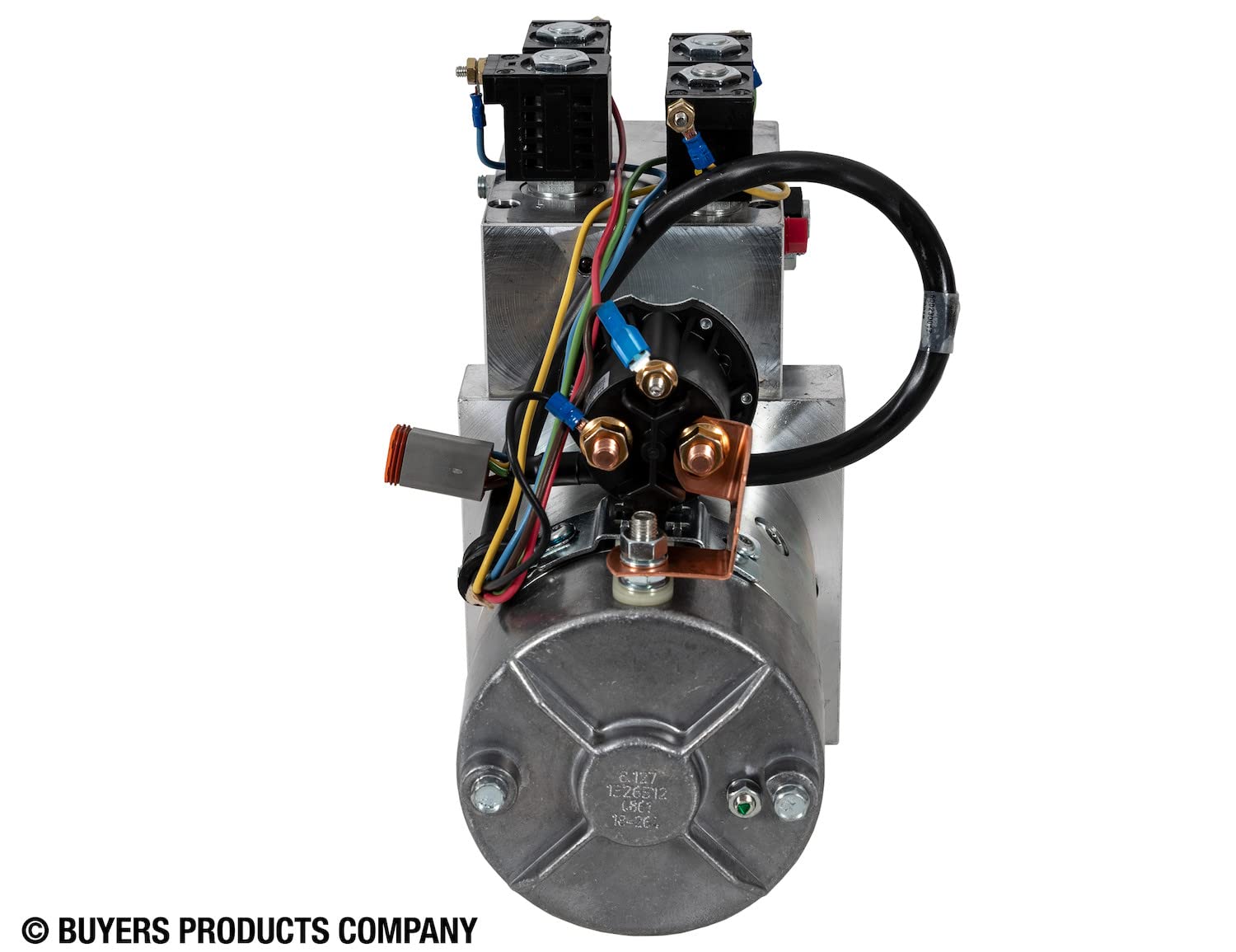 Hydraulic Power Unit Buyers Products PU3593 (Hydraulic Power Unit, 12V Dc, Snow Plow), Black