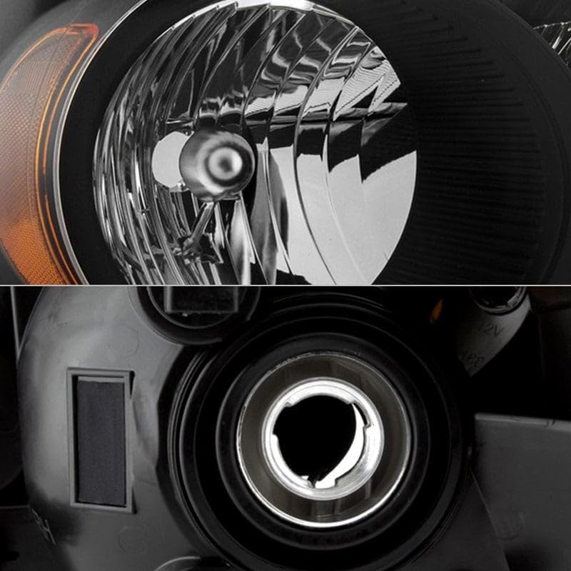 OEM Style Xtune Headlights (HD-JH-DDU07-AM-BK) (Akkon)
