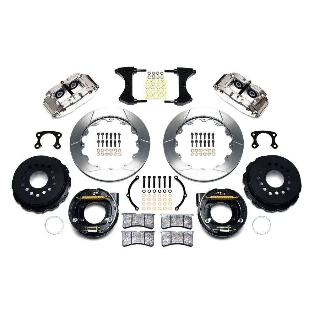 Rear P-Brk Kit, FNSL4R, 12.88", Polished