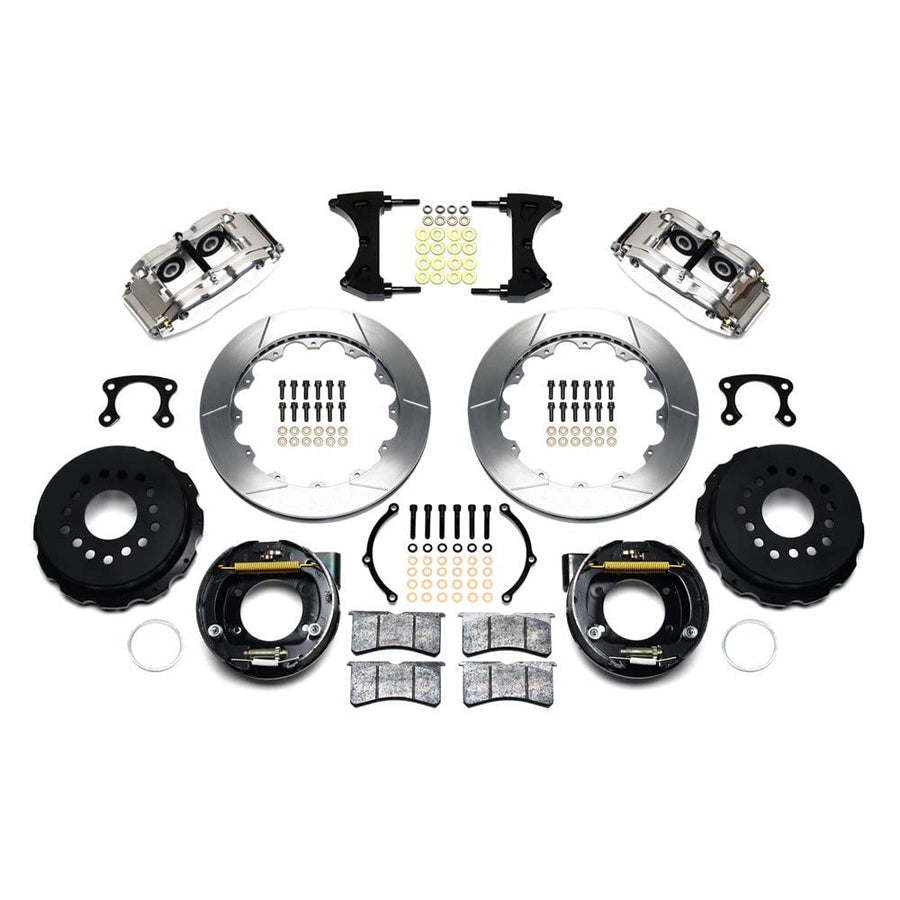 Rear P-Brk Kit, FNSL4R, 12.88", Polished